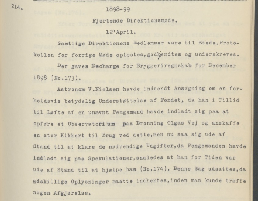Carlsberfondet, bilag 1
